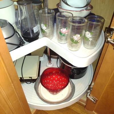 Assorted Kitchen Ware- Dishes, Drinkware, Bakeware, Small Appliances, Utensils, etc.