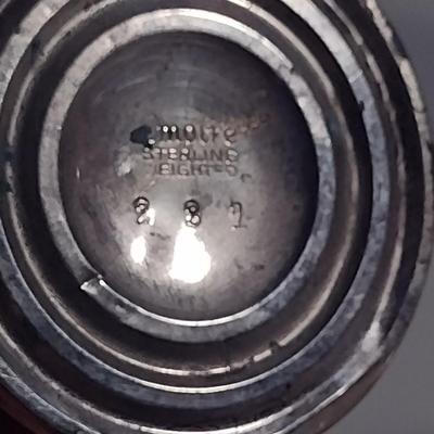 Pair of Empire #231 Weighted Sterling Silver Salt and Pepper Shakers (#1)