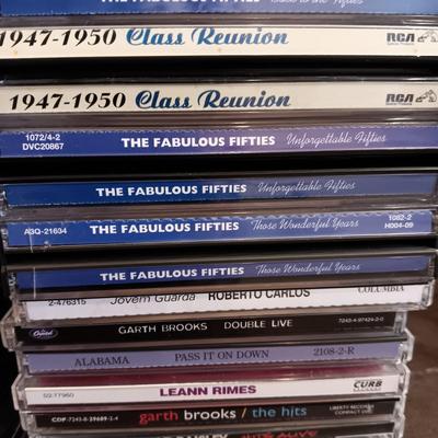 COUNTRY AND FIFTIES MUSIC ON CD
