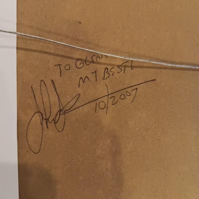 SIGNED AND NUMBERED "RUNNING WILD HORSE" BY JOHN SAUNDERS
