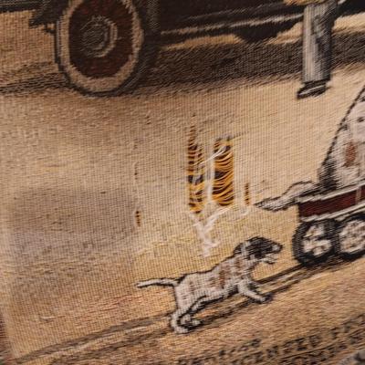 COCA-COLA THROW BLANKET AND FRAMED PUZZLE