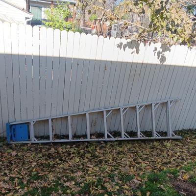 WERNER 10 FOOT ALUMINUM LADDER