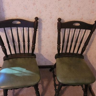 4 mid century modern kitchen chairs, perfect shape