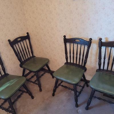 4 mid century modern kitchen chairs, perfect shape