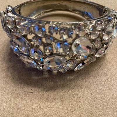 Massive rhinestone bracelet
