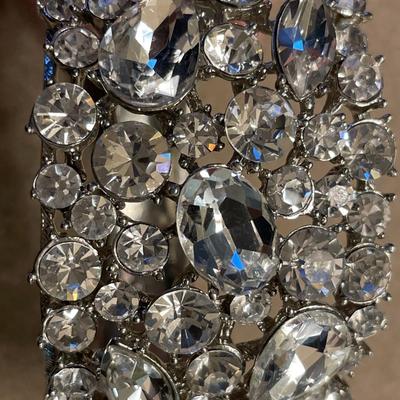 Massive rhinestone bracelet