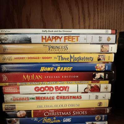 CHILDREN AND FAMILY MOVIES ON DVD