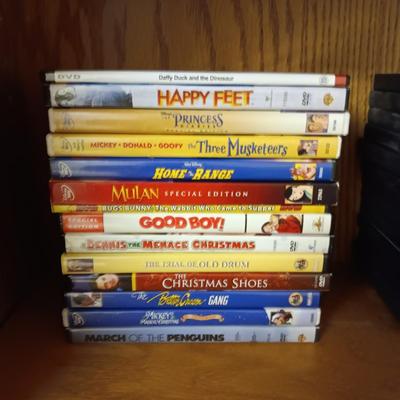 CHILDREN AND FAMILY MOVIES ON DVD