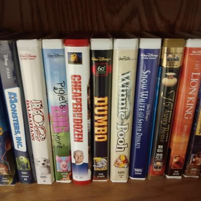 CHILDREN'S MOVIES ON VHS