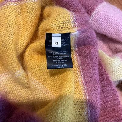 249. Isabel Étoile Marant Mohair Wool Striped Sweater