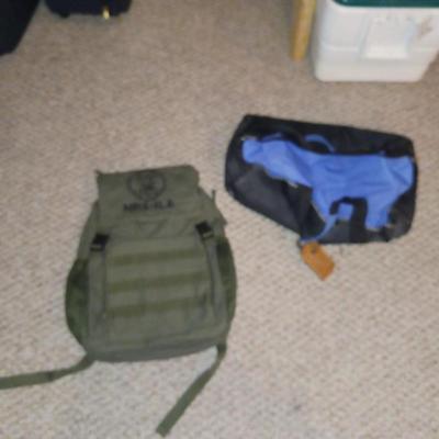 NRA BACKPACK AND DUFFLE BAG