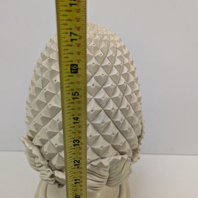 Vintage Artichoke Table Decor Statue