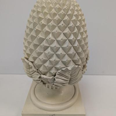 Vintage Artichoke Table Decor Statue