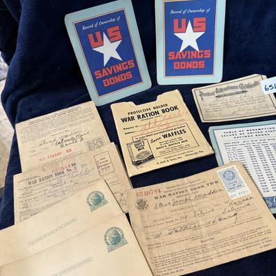 War ration coupons