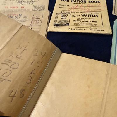 War ration coupons