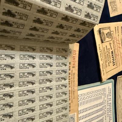 War ration coupons