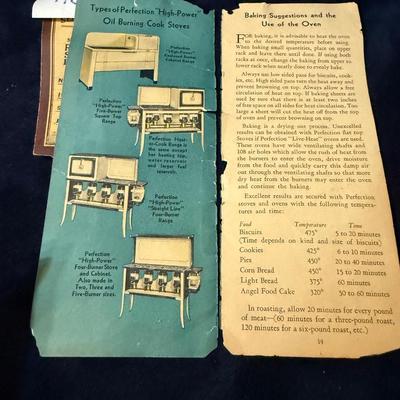 Sears oil cook stove