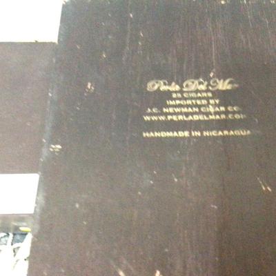 Three Wood Cigar Boxes