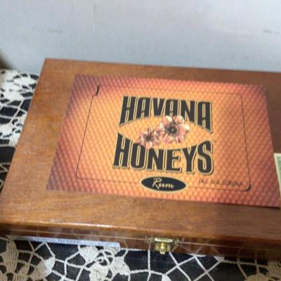 Three Wood Cigar Boxes