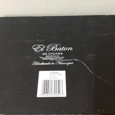 Three Wood Cigar Boxes