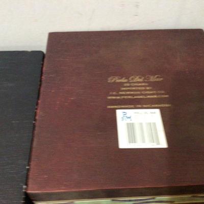 Three Wood Cigar Boxes