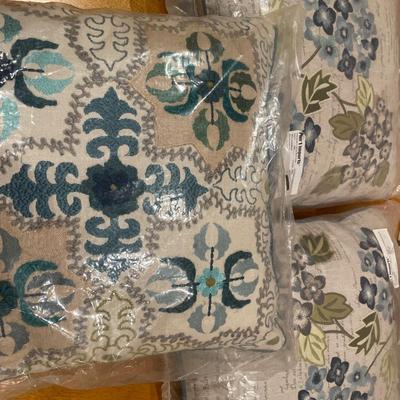 3 Pier 1 pillows