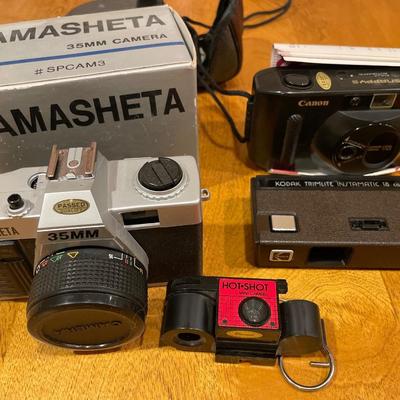 4 smaller cameras