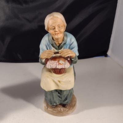 Collection of Hand Painted Ceramic Figurines- Napcoware and Capodimonte