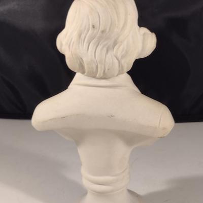 Small Bust of Verdi- Approx 6 1/2" Tall