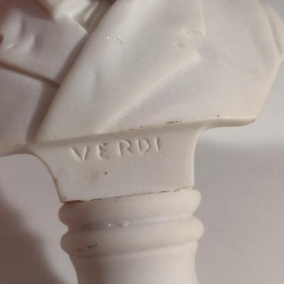 Small Bust of Verdi- Approx 6 1/2" Tall