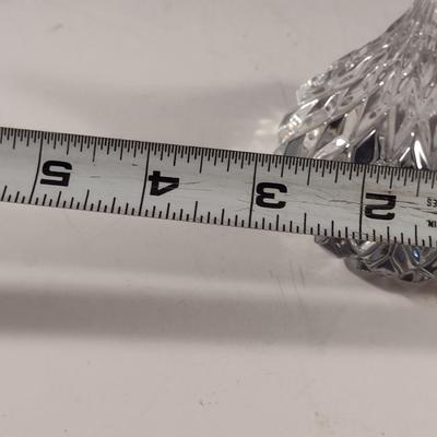 Diamond Pattern "Hershey's Kiss" Shaped Paperweight- Approx 3 1/4" Tall