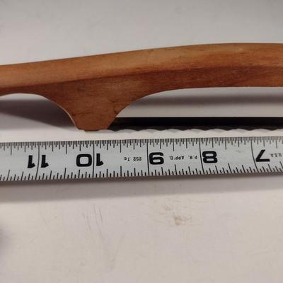 Wooden Serrated Bread Knife- Approx 16" Long