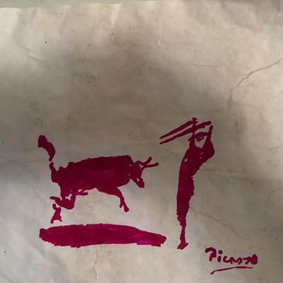 Original Pablo Picasso Painting