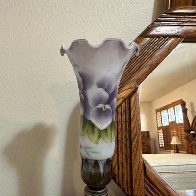PETITE LAMP, WALL MIRROR, CLOCK AND SHOE HORN