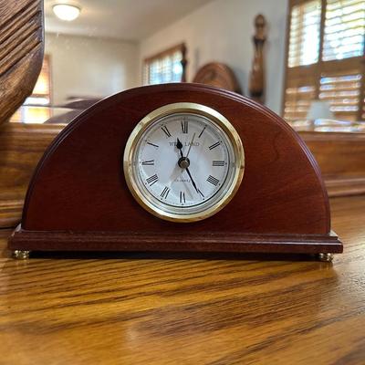 PETITE LAMP, WALL MIRROR, CLOCK AND SHOE HORN
