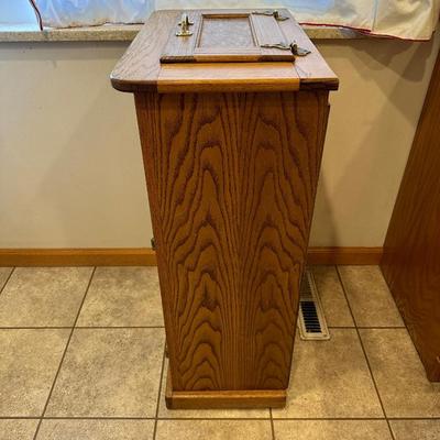 WOODEN COCA-COLA CABINET
