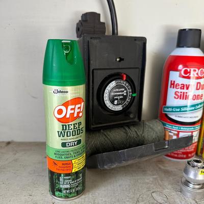CHEMICALS AND ELECTRICAL TIMER