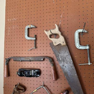 HAND TOOLS AND C-CLAMPS