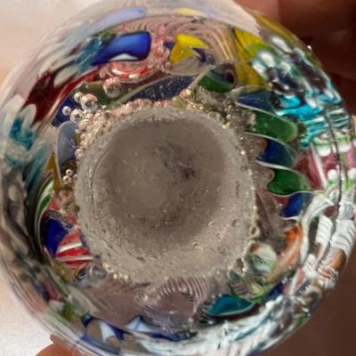 St. Clair & Murano Style Glass Paperweights (K-RG)