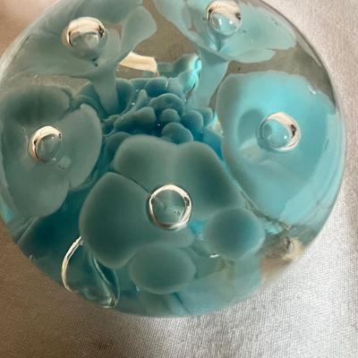 St. Clair & Murano Style Glass Paperweights (K-RG)