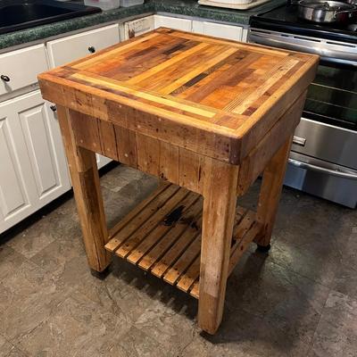Rolling Butcher Block (K-RG)