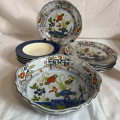 Pagnossin Ironstone Bowls & Italian Bowl & Plates (K-RG)