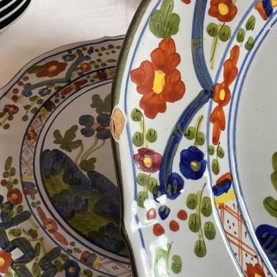 Pagnossin Ironstone Bowls & Italian Bowl & Plates (K-RG)