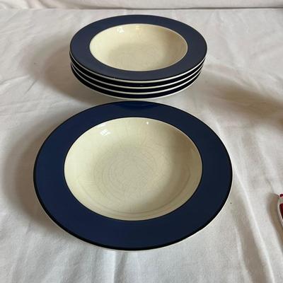 Pagnossin Ironstone Bowls & Italian Bowl & Plates (K-RG)
