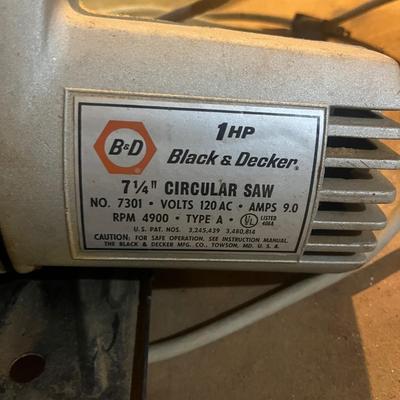 Black & Decker Circular Saw, Jigsaw & Craftsman 3/8” Drill (B1-MG)