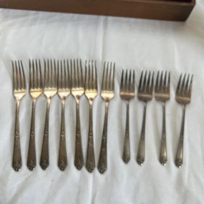 Oneida Community 'Sweet Briar' & 'Evening Star' Flatware Sets (K-RG)