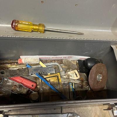 Craftsman Metal Toolbox with Contents & Tool Bucket with Contents (B1-MG)