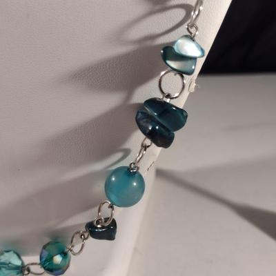 Chunky Fashion Necklace and Earring Set (#1)