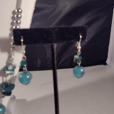 Chunky Fashion Necklace and Earring Set (#1)