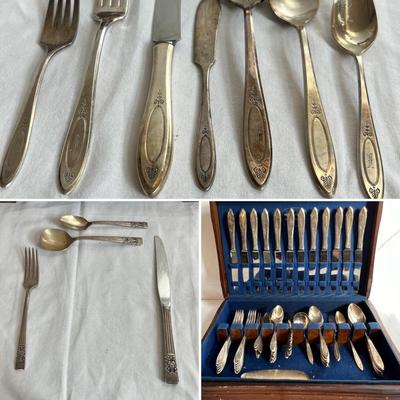 Community Plate Flatware - Two Sets (K-RG)